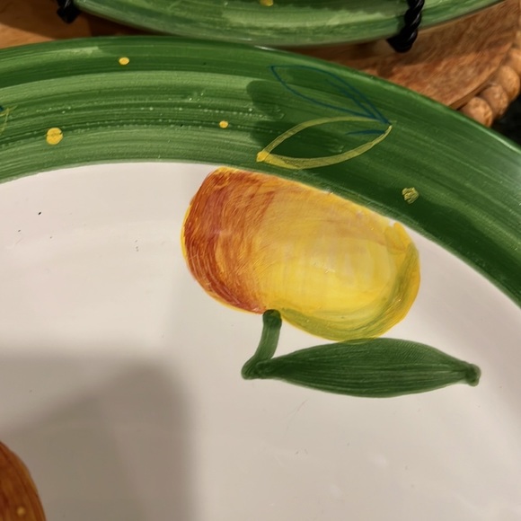 NWT The Cellar Set of 2 Apple Plates - Picture 8 of 8